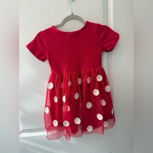 Hanna Andersson Mini Mouse Cotton and tulle skirt Dress 3T - Picture 4 of 5